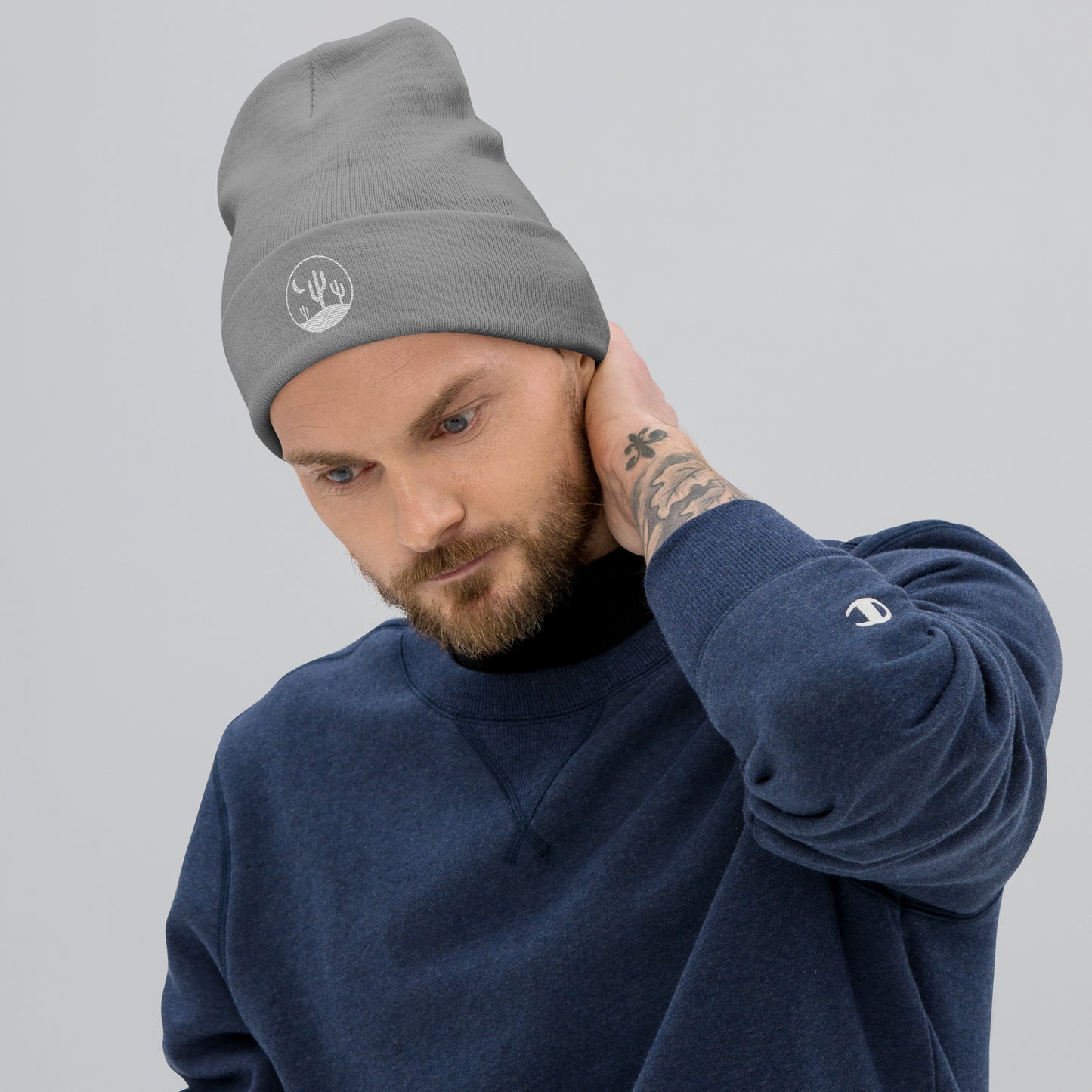 143 Embroidered Beanie